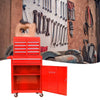 Red Tool Chest with Adjustable Shelf & Bottom Cabinet