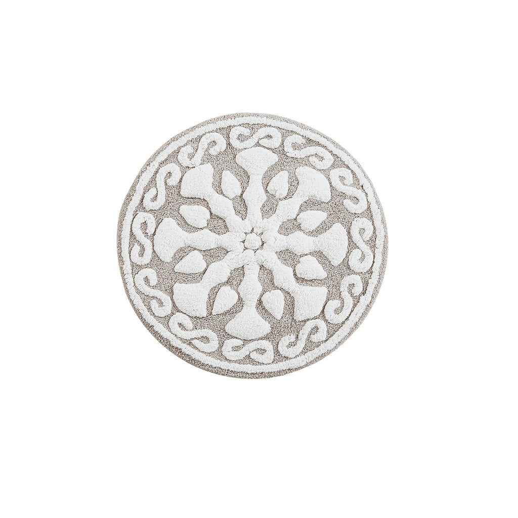 Cozy Medallion Bath Mat