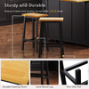 Cozy Kitchen Island with Bar Stools and Storage