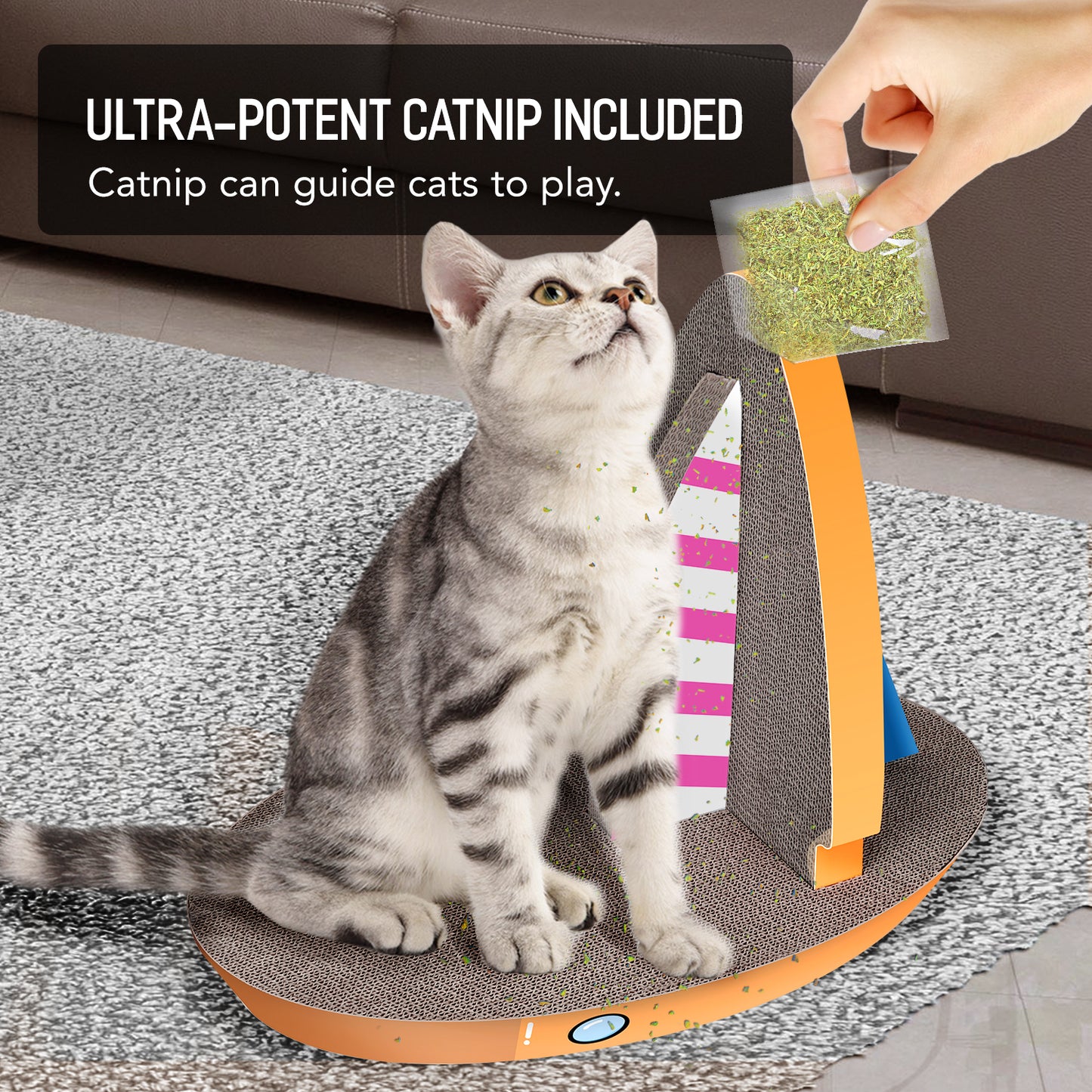 Sailboat Scratcher for Cats