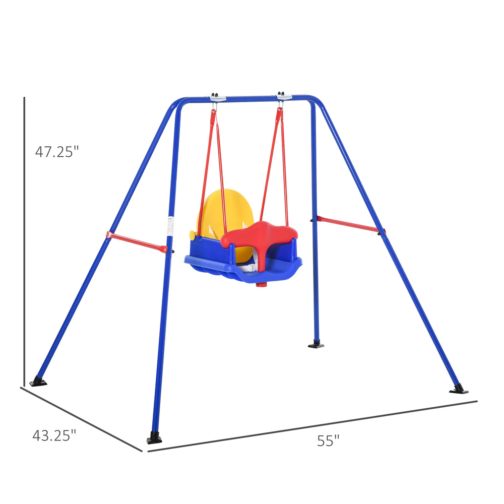 Cozy Swing Set for Little Ones