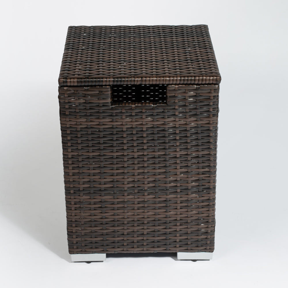 Chic Rattan Propane Tank Cover