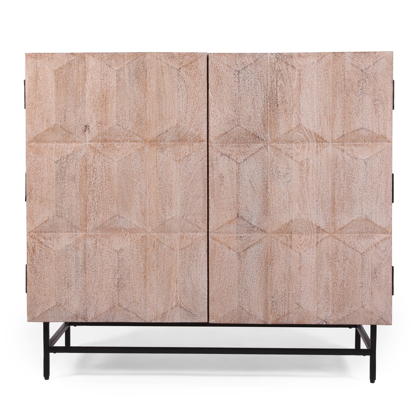 Geometric Elegance Cabinet