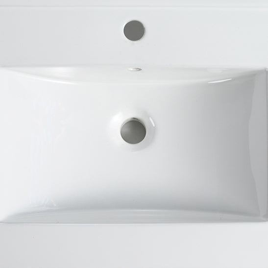 Sleek Ceramic Top Bathroom Vanity