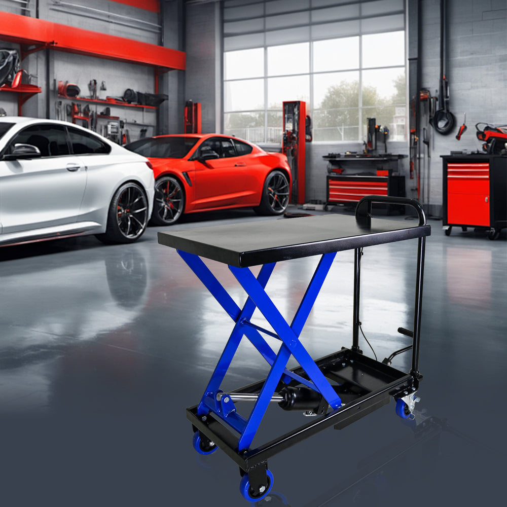 Heavy-Duty Hydraulic Trolley - Easy Transport & Maneuverability!