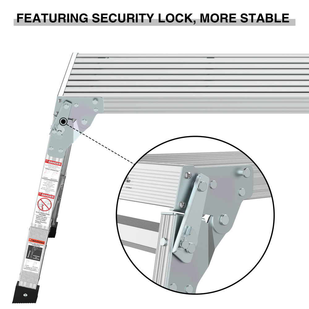 Versatile Foldable Workbench & Step Stool