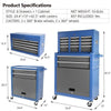 Mobile Rolling Tool Chest with Lockable Drawers