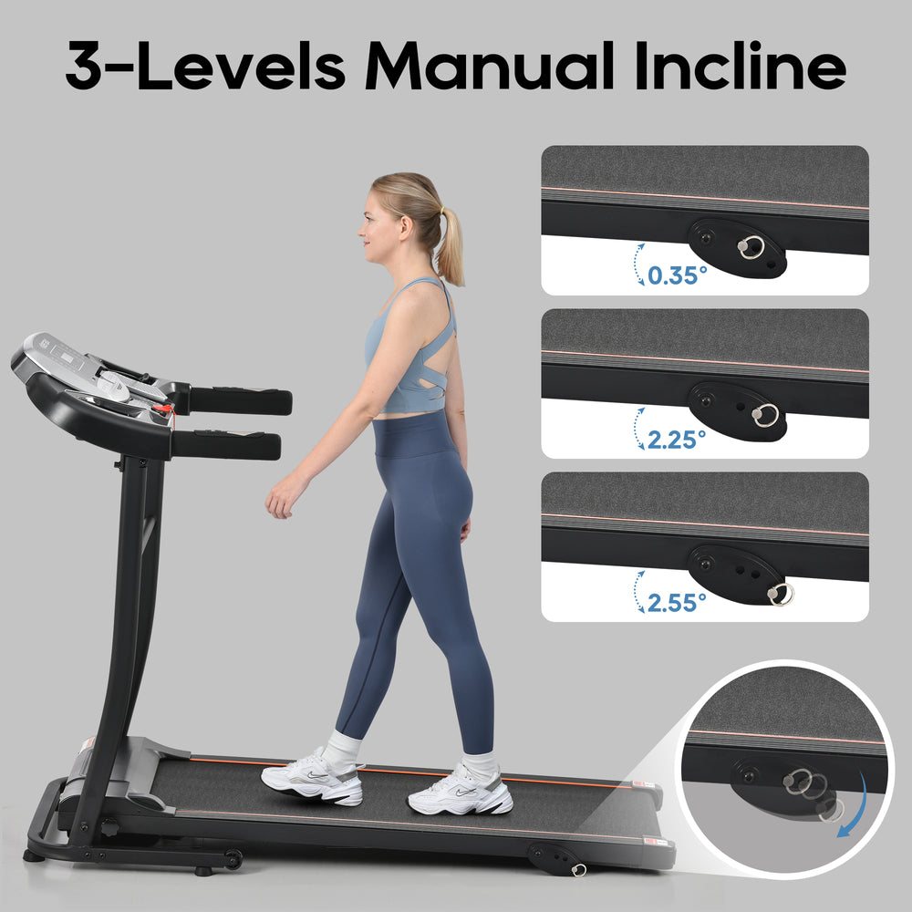 SmartFold Treadmill: Compact Running & Walking Machine for Home Fitness