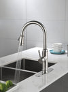 Sleek Arc Pull-Out Kitchen Faucet