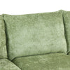 Cozy Green Convertible Sofa Bed with Storage & USB Charging