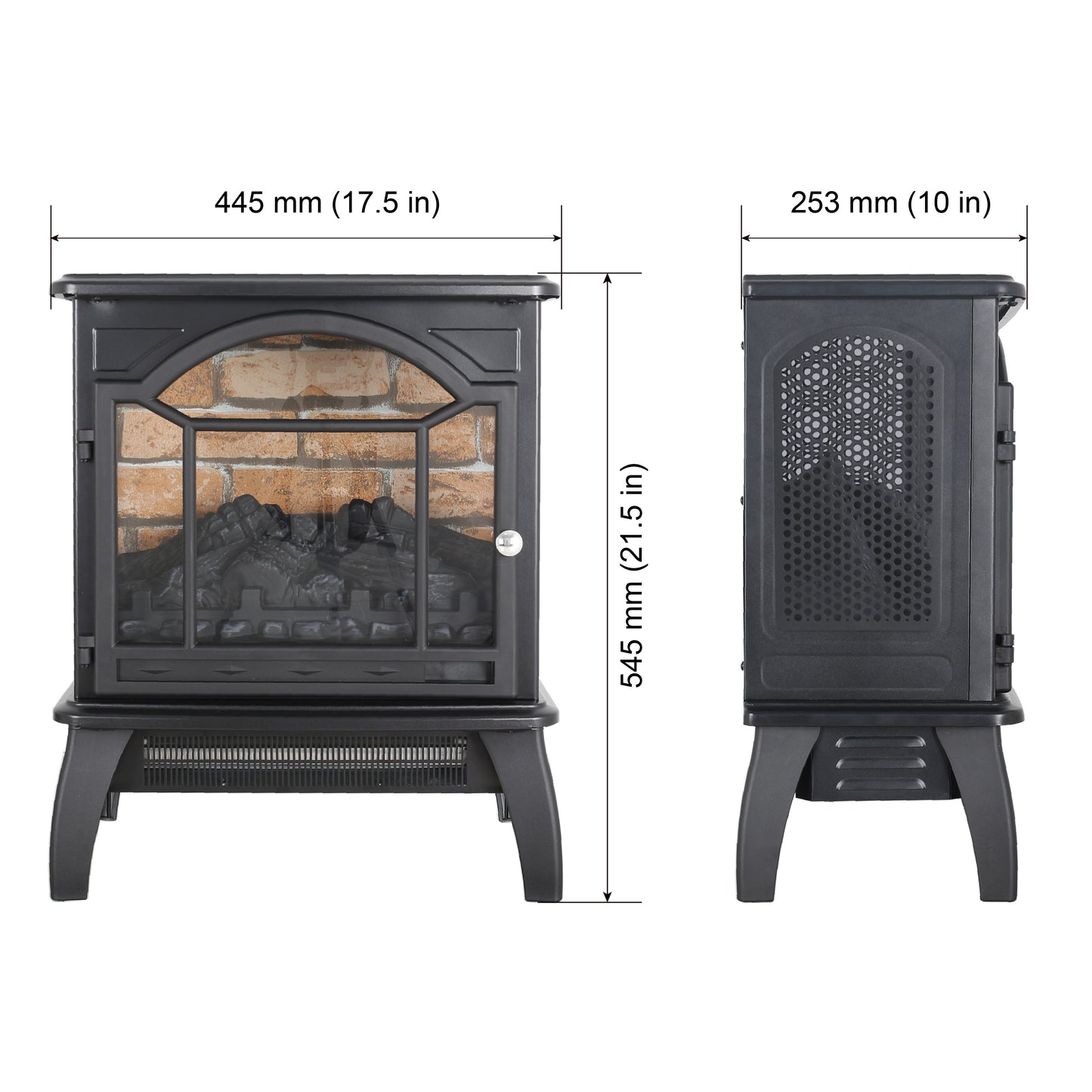 CozyGlow Infrared Fireplace with Remote