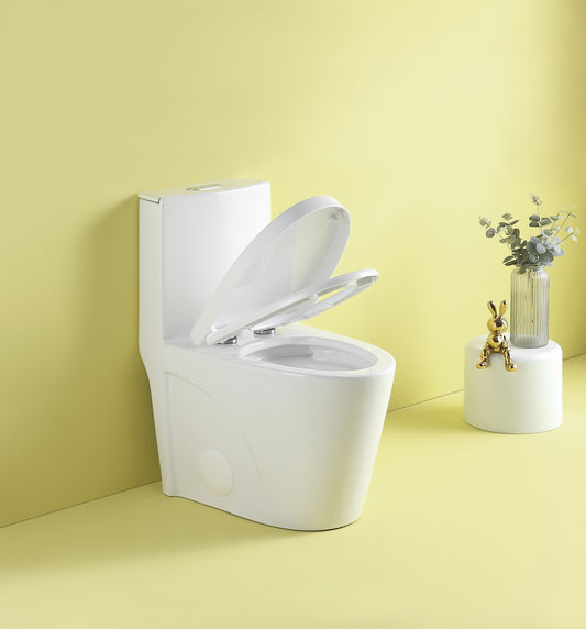 Eco-Friendly Comfort Toilet with Soft Close Seat