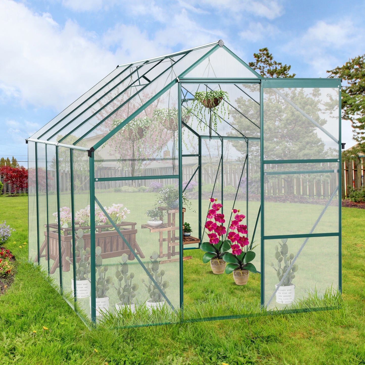 Sturdy Walk-In Greenhouse for All Seasons