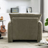 Cozy Green Chenille Lounge Chair