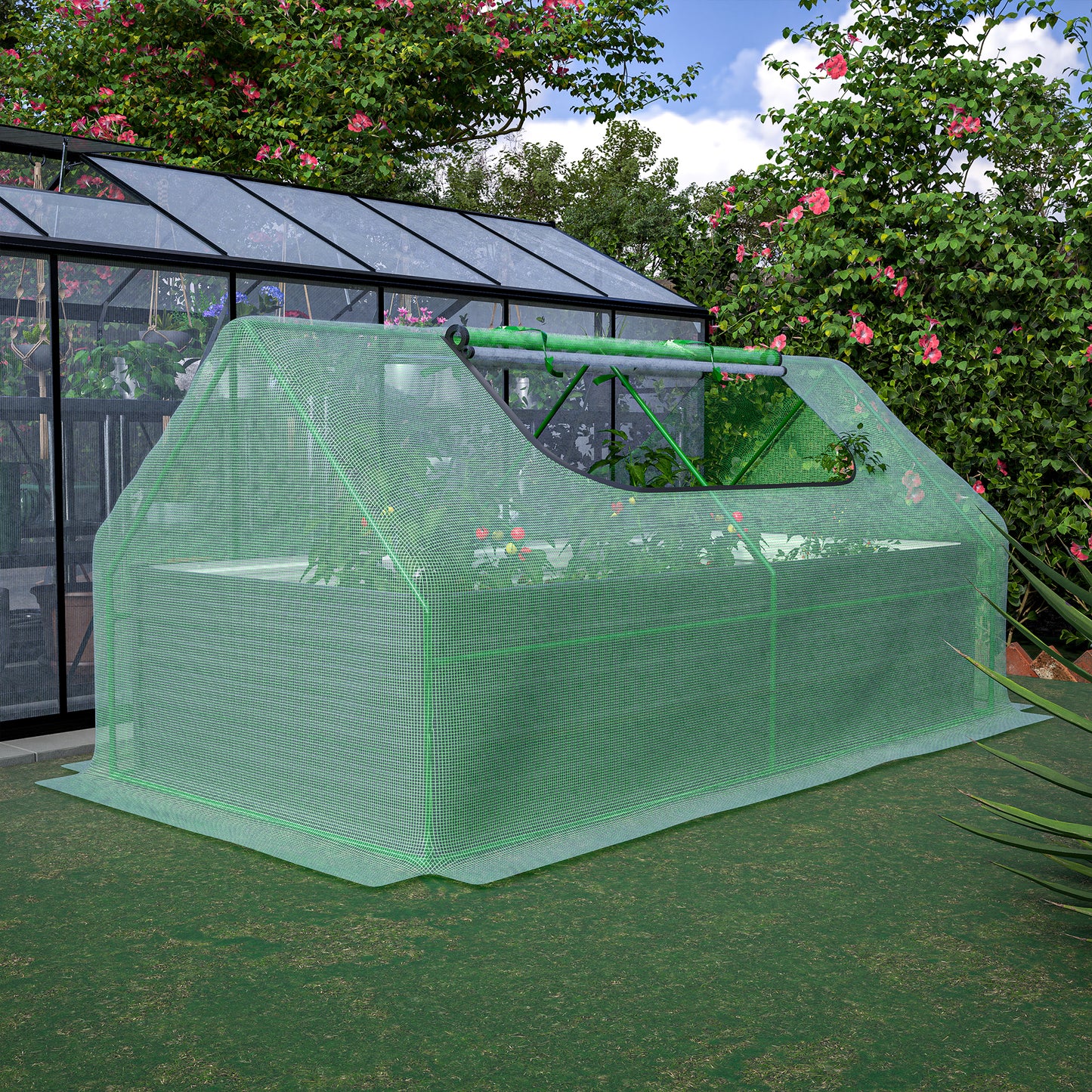 Oasis Garden Grow Box with Greenhouse Cover