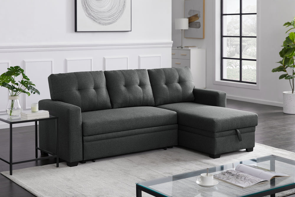 Cozy Convertible Sectional Sofa with Chaise