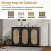 Vintage Vibes Rattan Sideboard