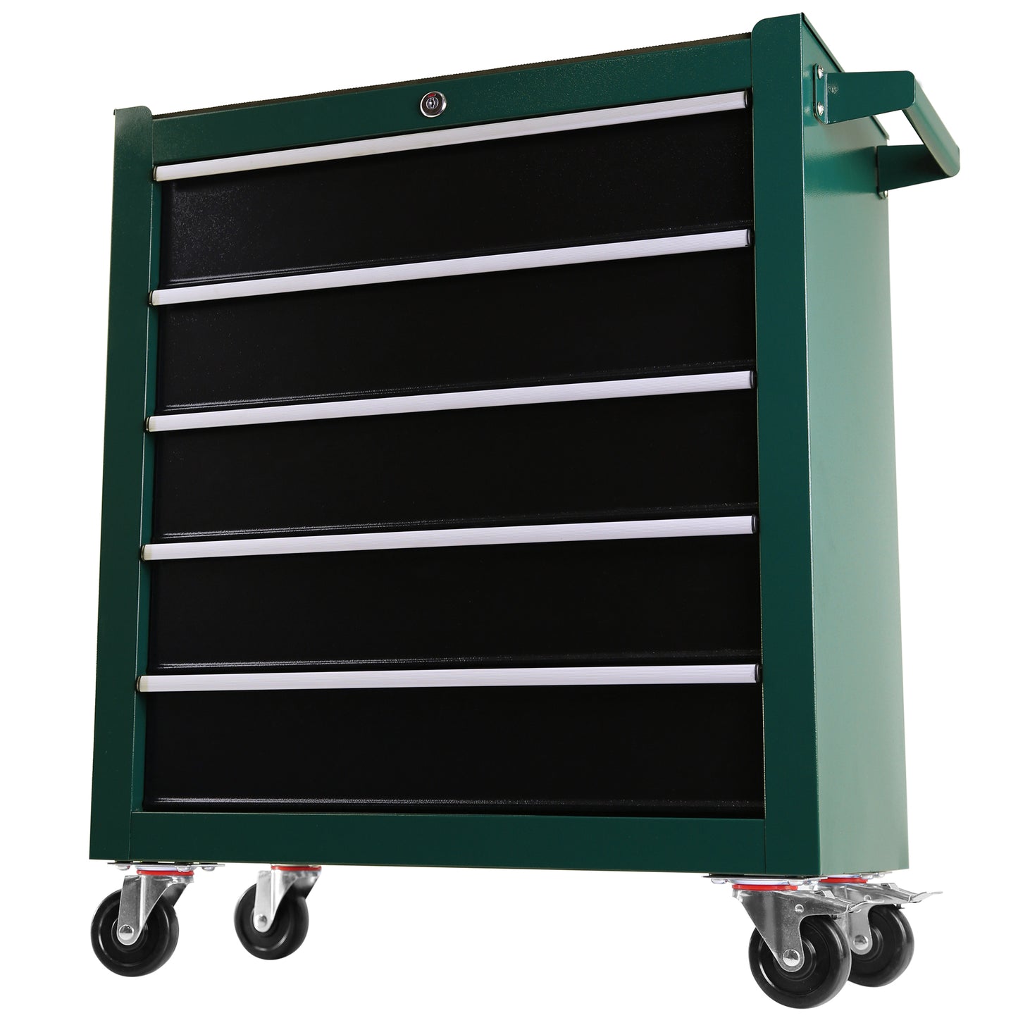 Rolling Tool Chest with Lock and Drawer Liners