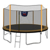 Jump & Dunk Trampoline with Safety Enclosure and Inflator