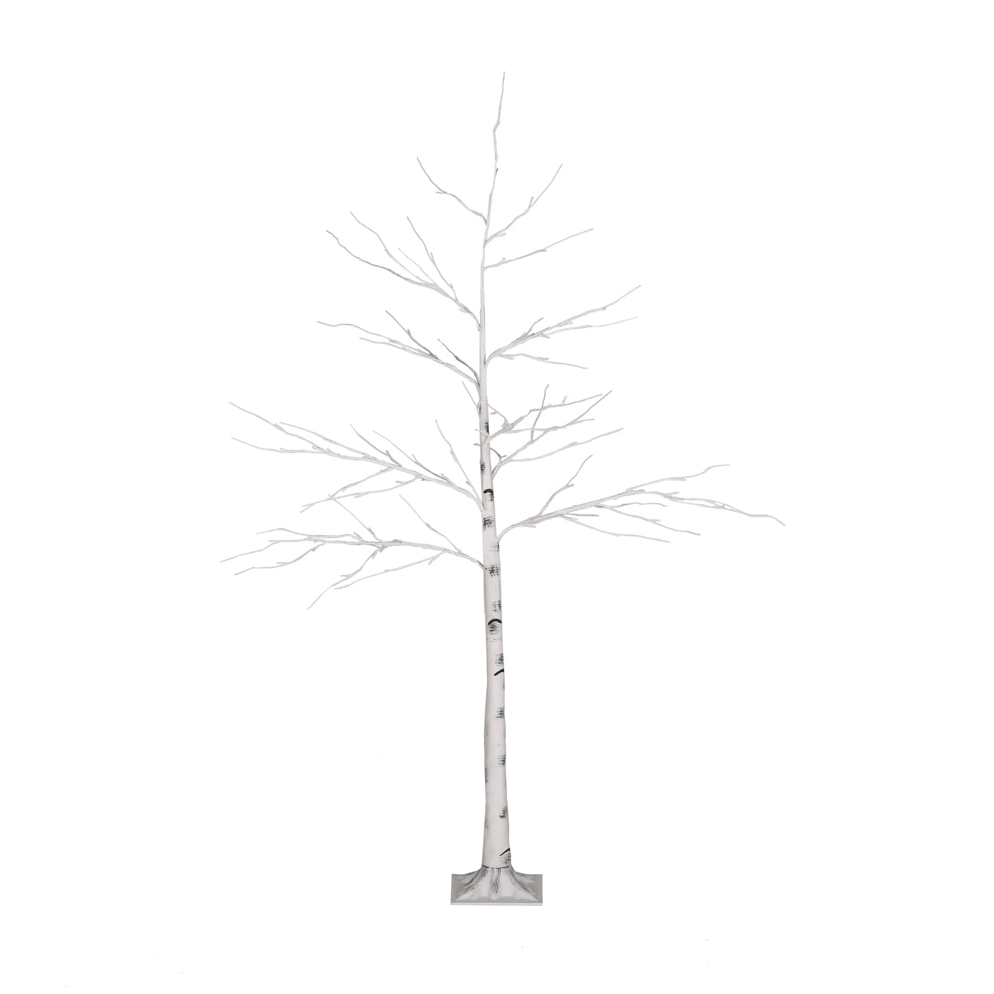 Twinkling Birch Tree Light Decor