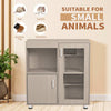 Deluxe Multi-Tier Small Pet Habitat with Storage