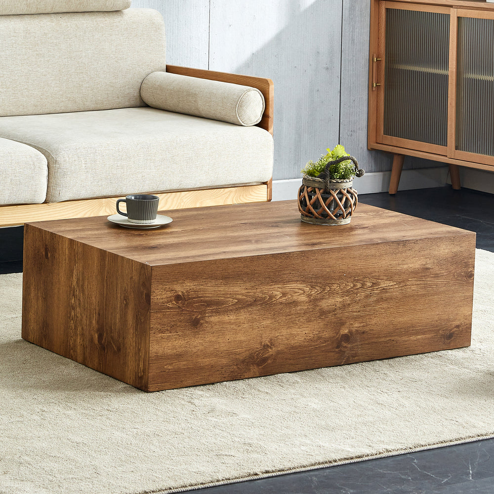 Stylish Wood-Look Coffee Table