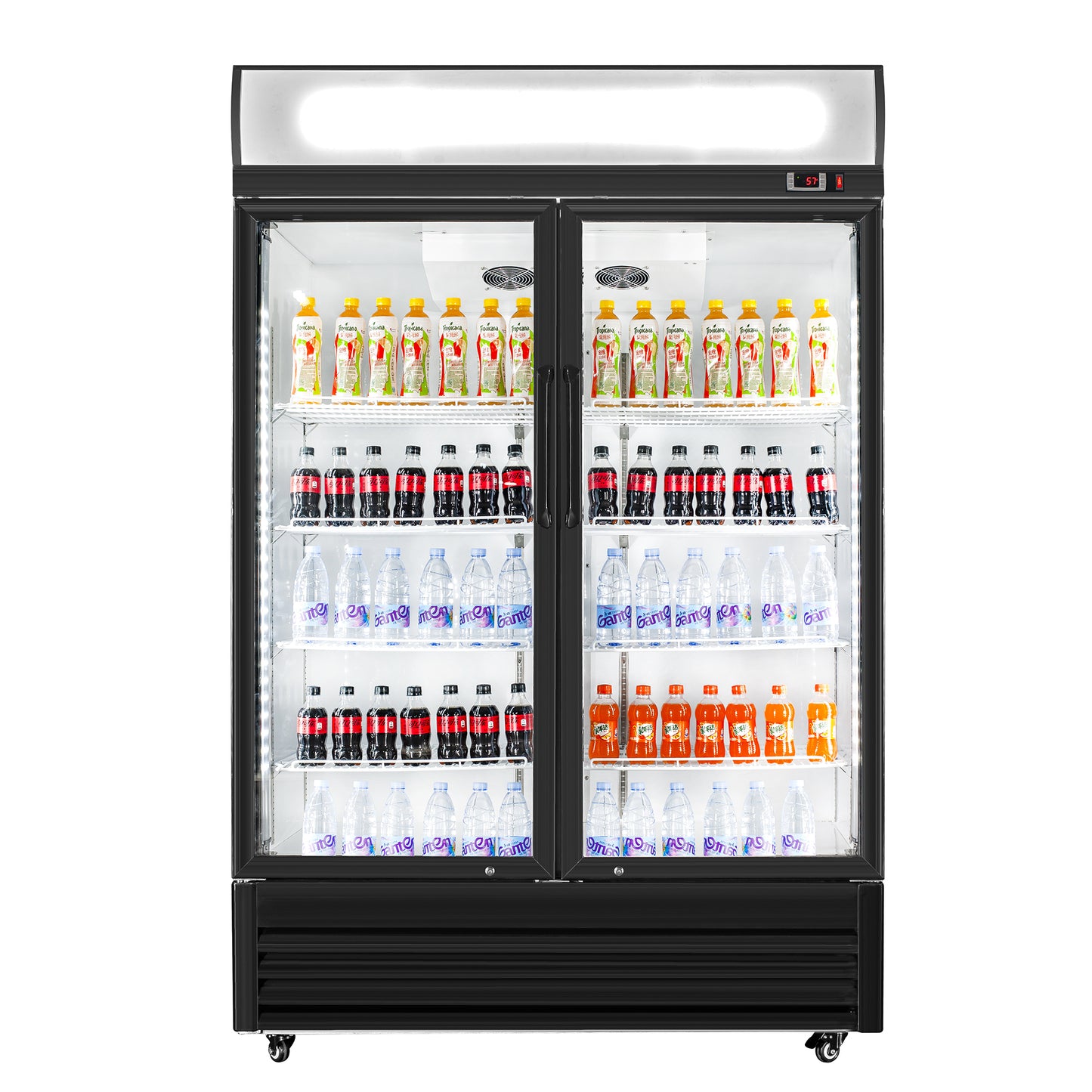 Chill Zone Glass Door Beverage Cooler