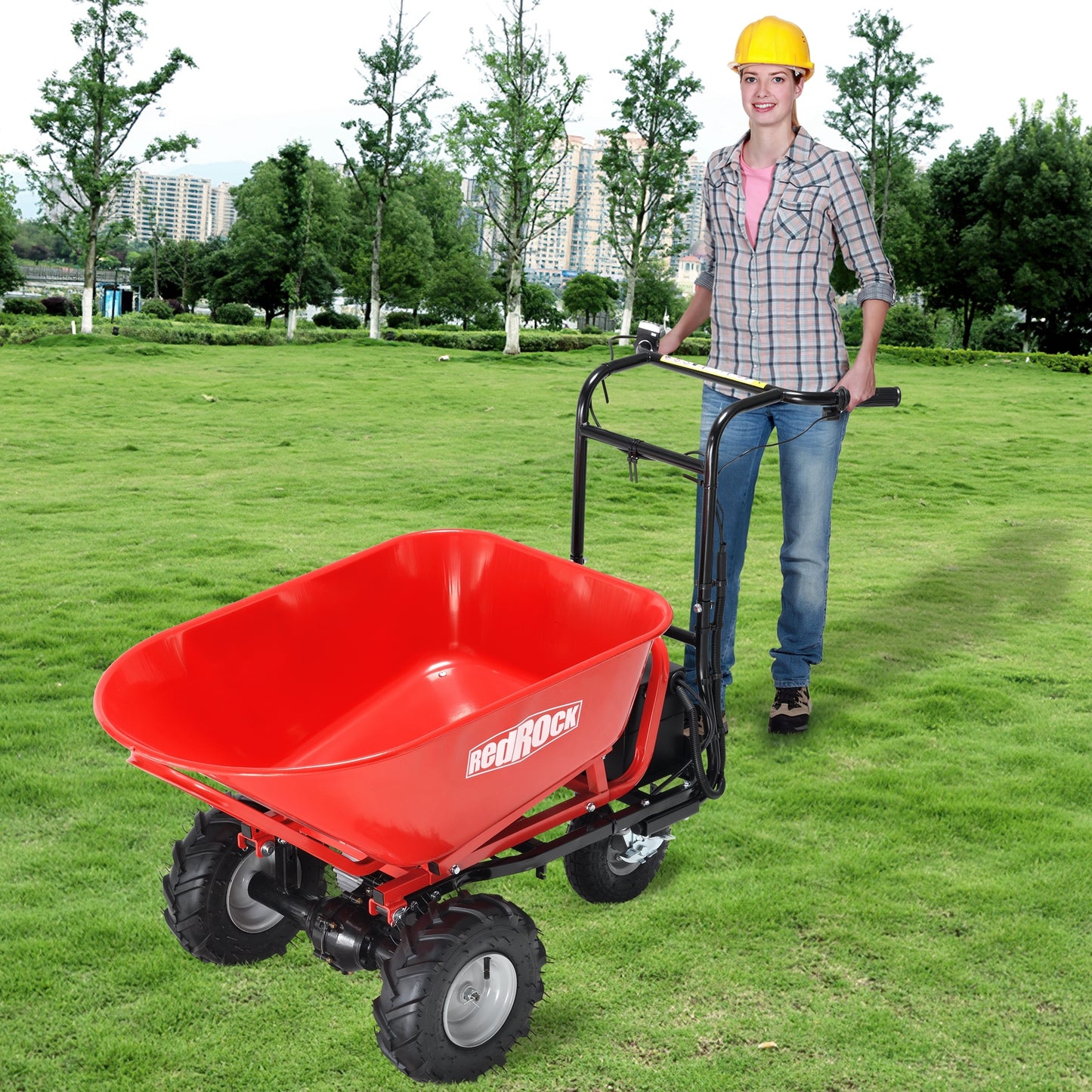 Electric Heavy-Duty Utility Cart