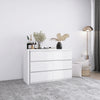 Chic White 6-Drawer Vanity Chest