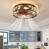 Chic Caged Ceiling Fan & Light Combo