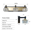 Glam Shine LED Bathroom Vanity Light