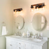 Rustic 3-Light Farmhouse Vanity Sconce