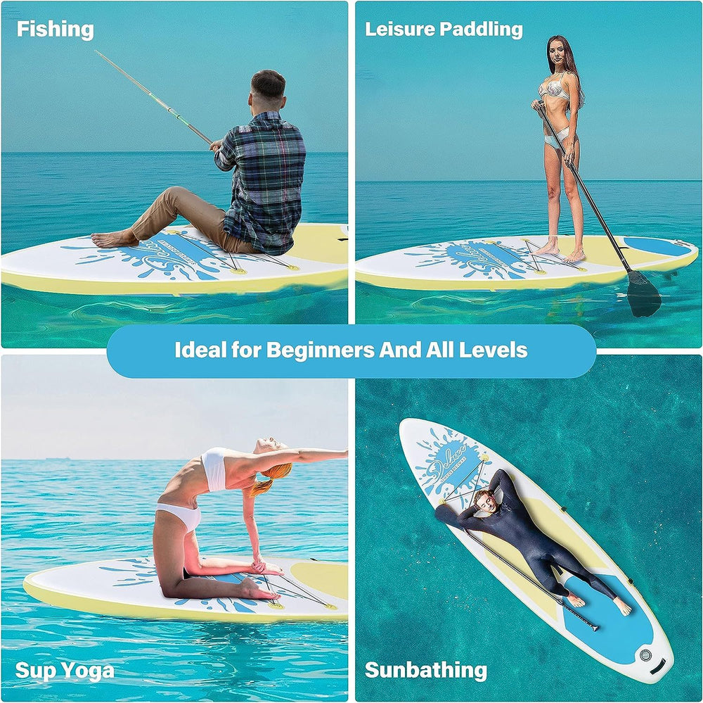 Pink Paddle Paradise: Inflatable SUP for Everyone