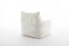 Cozy Ivory Teddy Bean Bag Chair