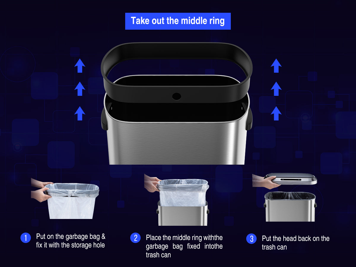 Smart Sensor Trash Can