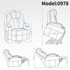 Cozy Lift Recliner with Vibration Massage and Heat for Seniors