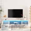 Chic Mid-Century LED TV Stand