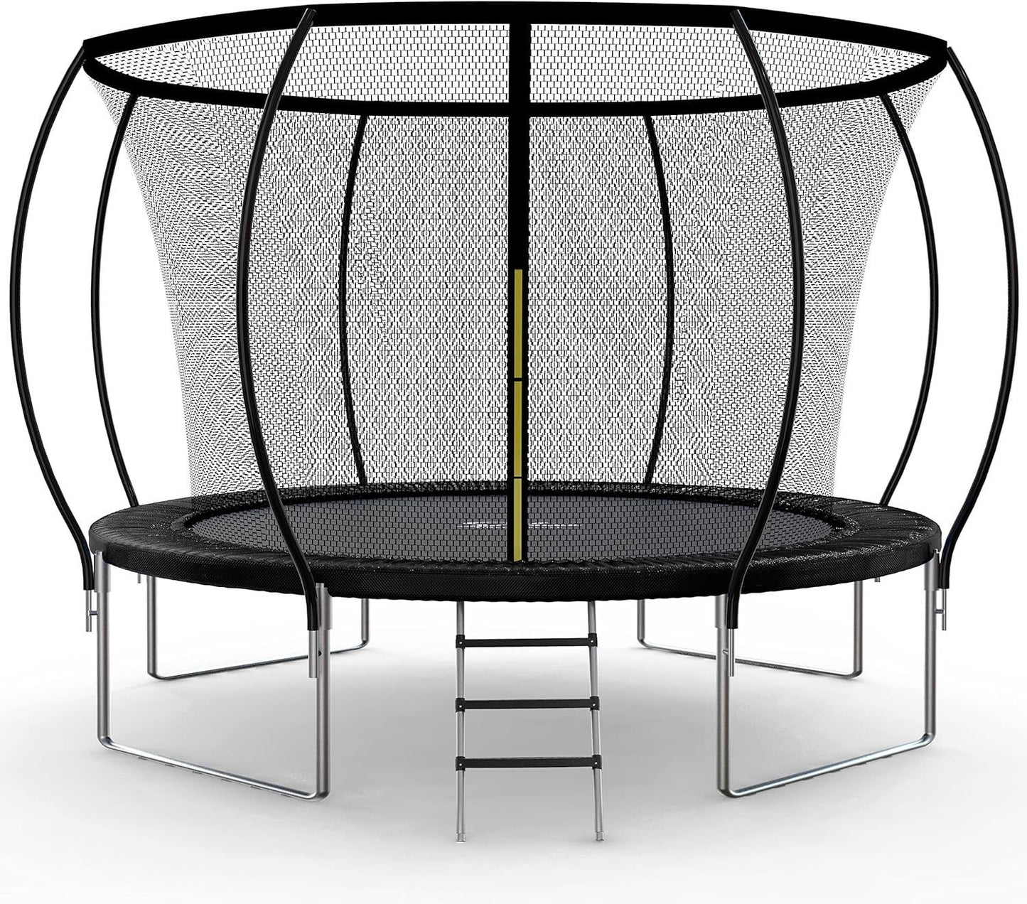 Happy Bounce Trampoline with Safety Net - Family Fun Outdoors!