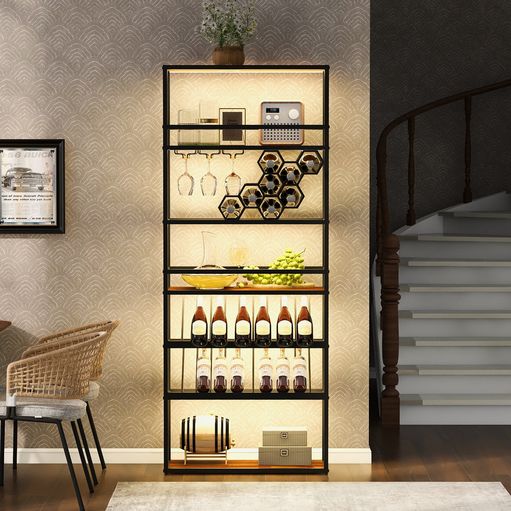 Luxe LED Wine Tower Display