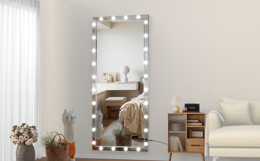 Glam Light-Up Full-Length Mirror