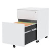 Secure Mobile File Cabinet – Stylish Storage for Home & Office