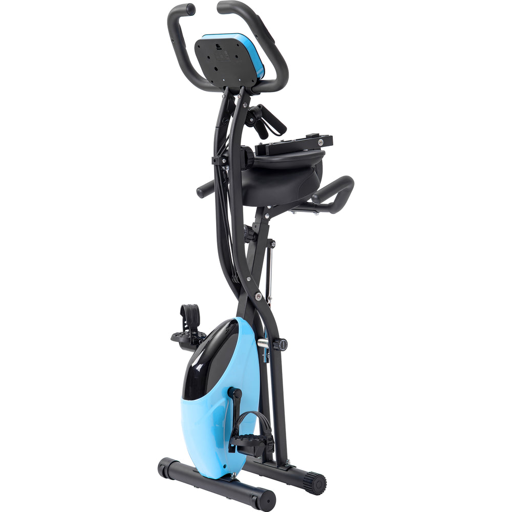 FitFold X-Bike: Two-in-One Workout with Adjustable Resistance