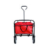 Bright Red Folding Wagon for Gardens & Beaches