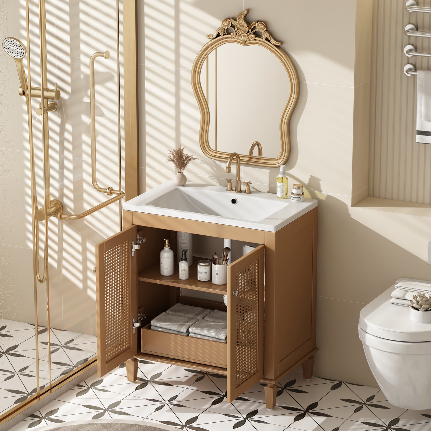 Chic Serenity Bathroom Vanity Set