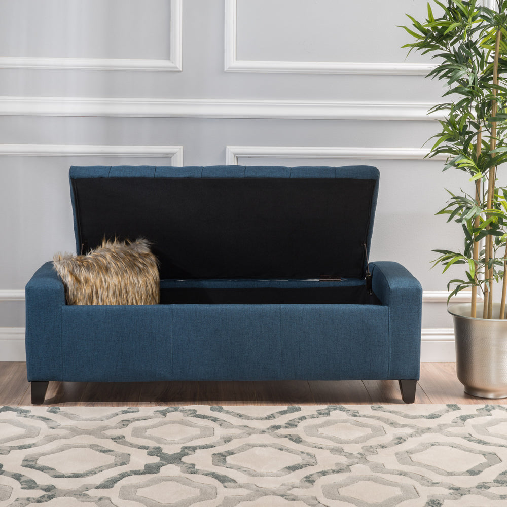 Cozy Guernsey Ottoman