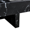 Chic Black Patterned Coffee Table