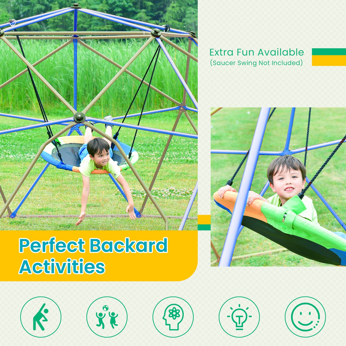 Adventure Climber Dome - Ultimate Kids Jungle Gym!