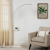 Chic Gold LED Floor Lamp - Perfect for Reading & Relaxing!