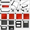 Smart Diagnostic Trolley - Black & Red