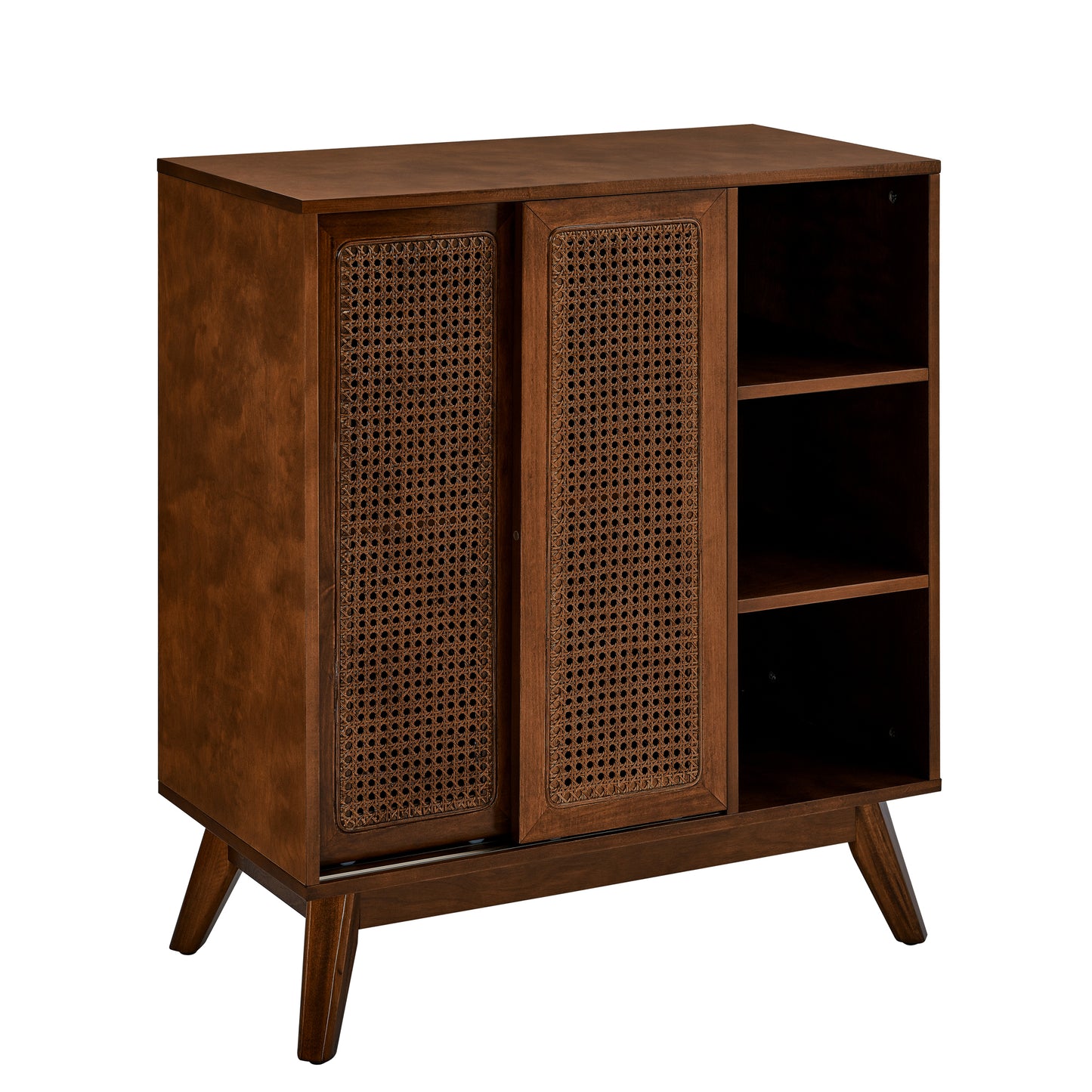 Chic Rattan Sideboard - Stylish Storage for Any Room